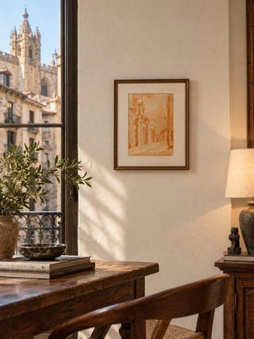Escuela Impresionista (XIX) - Camino de Medio Arco