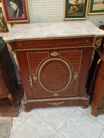 Dressoir - Hout, Marmer