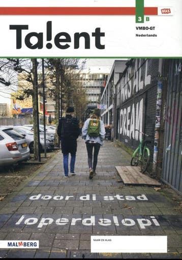 3 vmbo-gt / Talent MAX / Leerwerkboek B 9789402069488, Verzenden, Malmberg-Max