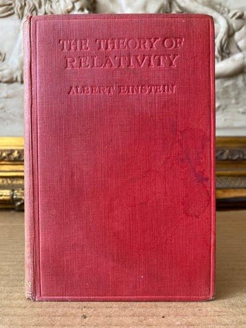 Albert Einstein - The Theory of Relativity. - 1921