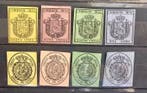 Spanje 1854/1898 - Mooi lot postzegels van het Wapen van, Gestempeld