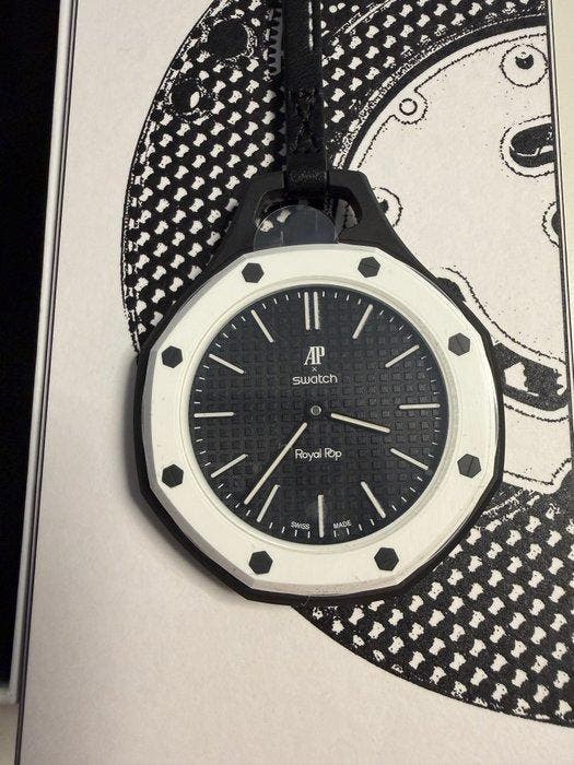 Swatch - Audemars Piguet x Swatch - Royal Pop - Ocho Negro -, Bijoux, Sacs & Beauté, Montres | Hommes