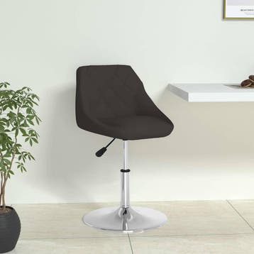 vidaXL Eetkamerstoel kunstleer zwart, Huis en Inrichting, Stoelen, Verzenden, Nieuw