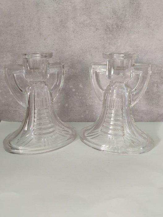 Val Saint Lambert - Charles Graffart & René Delvenne -, Antiquités & Art, Antiquités | Verre & Cristal