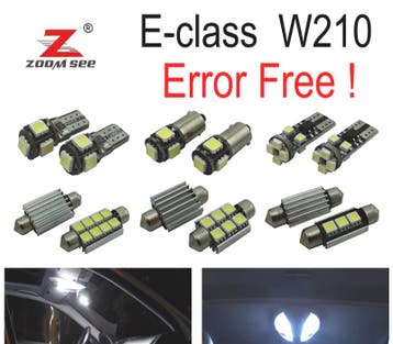 Kit 19 Ampoules Led Intérieur Pour Mercedes E Classe W210 Be, Verzenden