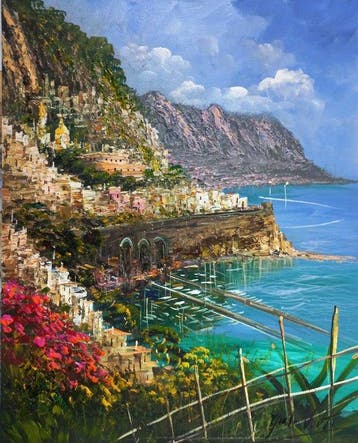 Guido Vuotto (1964) - Costiera di amalfi (Sorrento)
