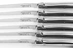 Laguiole - 12x Steak Knives - completely Stainless Steel -
