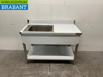 HCB RVS Spoeltafel spoelbak 120 x 60 cm Horeca, Zakelijke goederen, Ophalen of Verzenden, Nieuw in verpakking