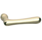 Enkele deurklink Linea rechts messing gelakt, Nieuw