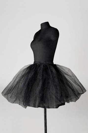 KIMU® Zwarte Petticoat Rok Tule Tutu Black Swan Steampunk Zw, Kleding | Dames, Ophalen of Verzenden, Nieuw