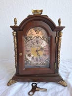 Horloge de table - Warmink Wuba - Vintage Bois, Verre,, Antiek en Kunst, Antiek | Klokken