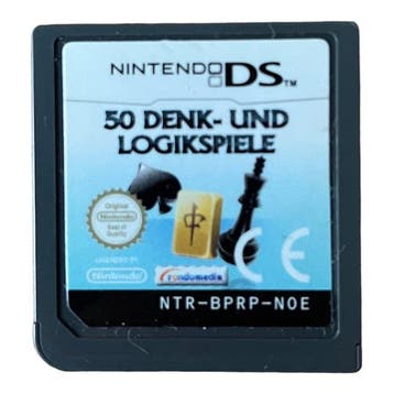 50 Denk- Und Logikspiele - NOE (Losse Cassette) (DS), Consoles de jeu & Jeux vidéo, Jeux | Nintendo DS, Verzenden
