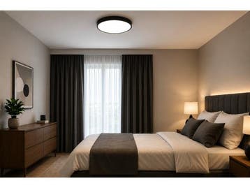 Veiling - 4x LED Plafondlamp 32W – 3CCT – Zwart – HAZE, Nieuw