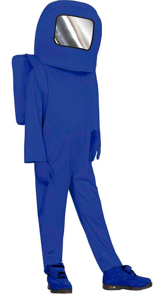 Astronautenpak Kind Blauw, Kinderen en Baby's, Carnavalskleding en Verkleedspullen, Nieuw, Verzenden
