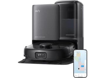 Eufy -  E25 Omni - Robotstofzuiger Met Mop-functie  - Zwart, Verzenden, Nieuw, Reservoir
