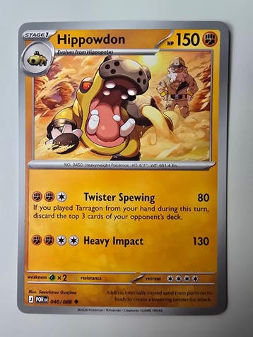 HIPPOWDON (JOURNEY TOGETHER 040/088) (TRADING CARD), Gebruikt
