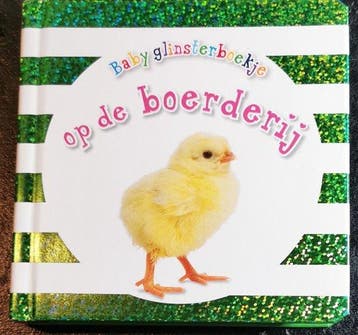 Op de boerderij baby glinsterboekje 9789048321346, Verzenden, Zo goed als nieuw