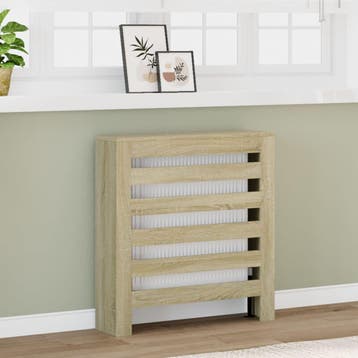 vidaXL Radiatorombouw 78x20x82 cm bewerkt hout sonoma, Verzenden