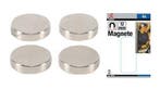 Magneetset extra sterk diameter 12 mm 4-dlg, Auto diversen, Sneeuwkettingen, Verzenden, Nieuw