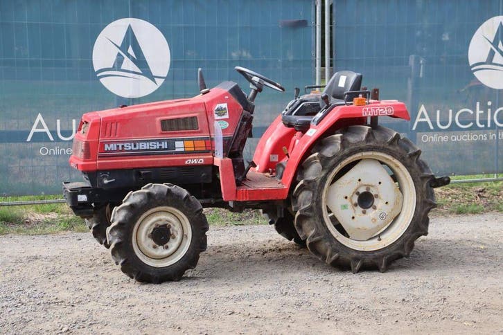Veiling: Minitractor Mitsubishi MT20 Diesel 20pk, Zakelijke goederen, Landbouw | Tractoren, Ophalen