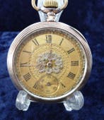 A. Schild - Cal. 474 Remontoir silver/Gold Pocket watch -, Nieuw