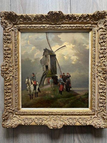Alfred Boode (1842 - 1910) - Generaal Marquis de Galliffet, Antiek en Kunst
