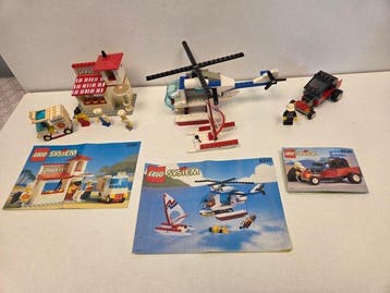 Lego Set - Ville - LEGO 6350 Pizza To Go + LEGO 6342 Beach, Nieuw