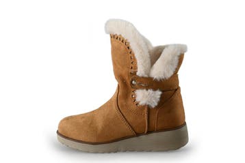 Skechers Enkellaarzen Meisjes in maat 30 Cognac, Verzenden, Jongen of Meisje, Schoenen, Skechers