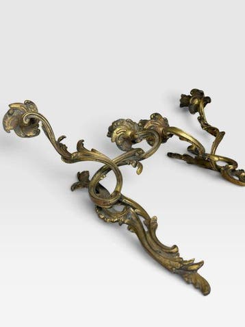 Applique murale - Bronze doré, Antiquités & Art