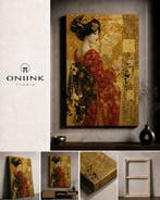 ONIINK - ART - Geisha & Kinstugi Eclats d’Empire - Edo Noire