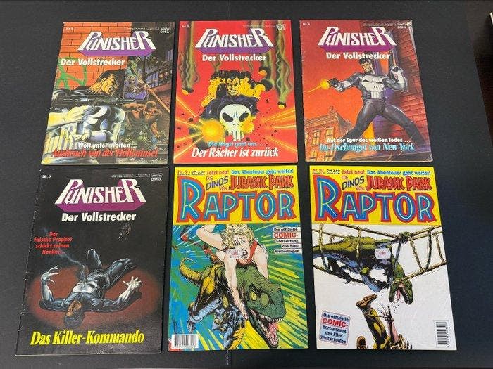 German edition - 50 Comic - Diverse edities - 1980/1999, Boeken, Stripverhalen