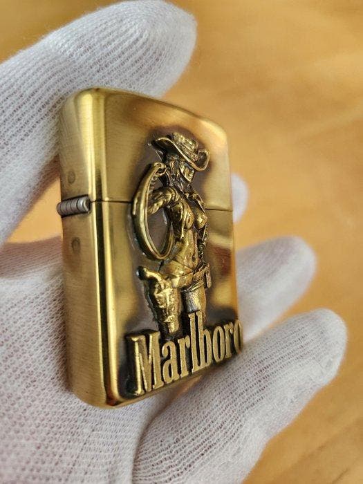 Zippo - Zonder minimumprijs - Aansteker - Messing, Verzamelen, Rookartikelen, Aanstekers en Luciferdoosjes