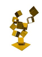 D.B - Escultura Cubos en equilibrio No reserve