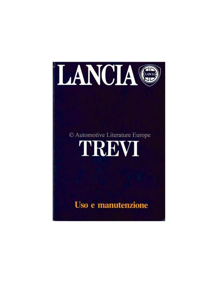 1984 LANCIA TREVI INSTRUCTIEBOEKJE ITALIAANS, Auto diversen, Handleidingen en Instructieboekjes, Ophalen of Verzenden