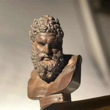 Lysippos - Sculpture, Hercules Bust Sculpture – Classical
