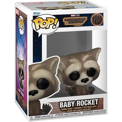 Funko Pop Marvel   Vol3  Baby Rocket  1208, Collections, Jouets miniatures, Envoi