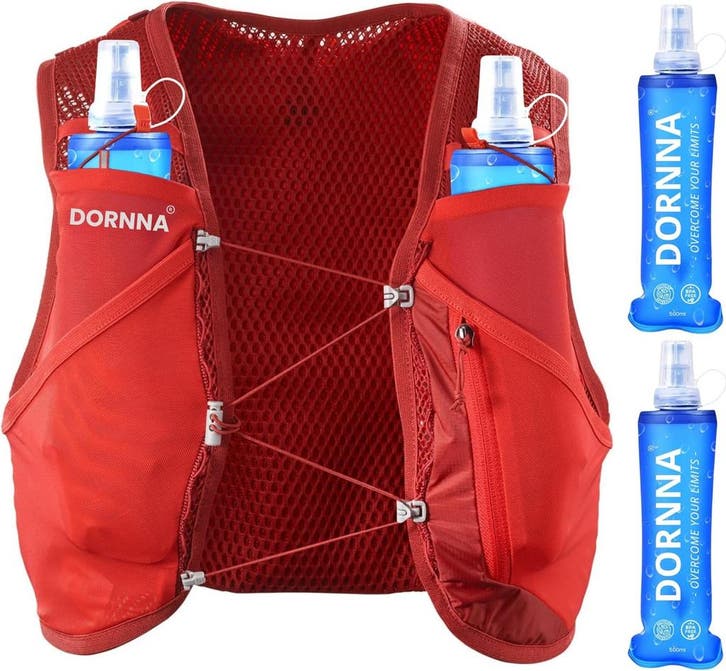 Dornna Loopvest + 2 Flasks | Retour deal | 33% Korting!, Sport en Fitness, Loopsport en Atletiek, Hardlopen, Zo goed als nieuw
