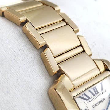 Cartier - Tank Française - 2385 - Dames - 2000-2010, Nieuw