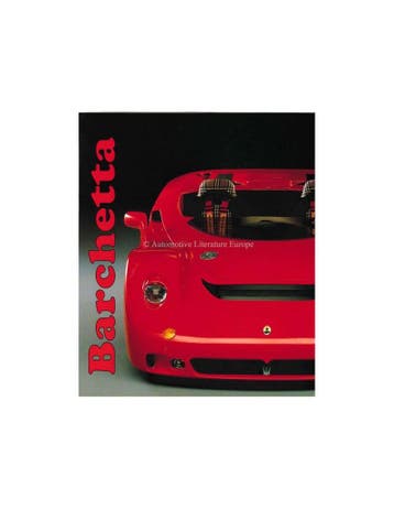 1992 MASERATI BARCHETTA BROCHURE ENGELS FRANS DUITS, Ophalen of Verzenden