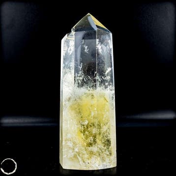 Zeldzame transparante citrien Crystal- 300.51 g, Verzamelen, Mineralen en Fossielen
