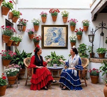 École des Arts et Métiers de Seville - Tafelservies -