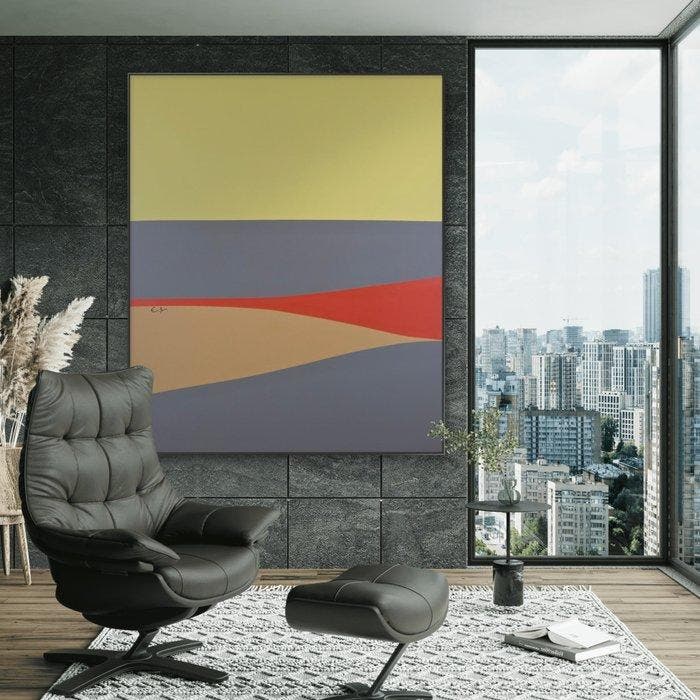 Enzo Affaticati. (1998) E.A - Warm Horizon. XXL, Antiquités & Art, Art | Objets design