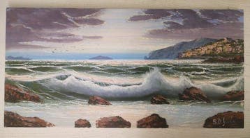 Bruno Di Giulio (XX-XXI) - Mareggiata In Costiera