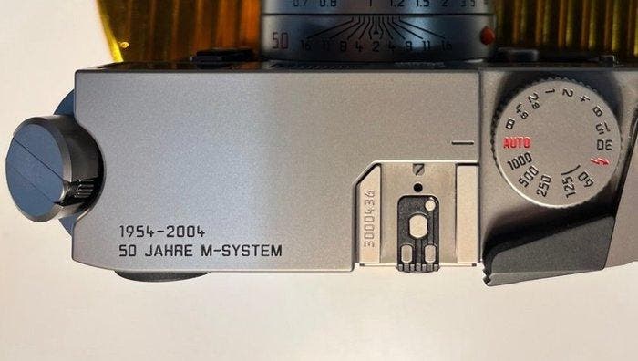 Leica M7 Titan 50 Jahre Leica M System + LEICA M-Summilux, Verzamelen, Foto-apparatuur en Filmapparatuur