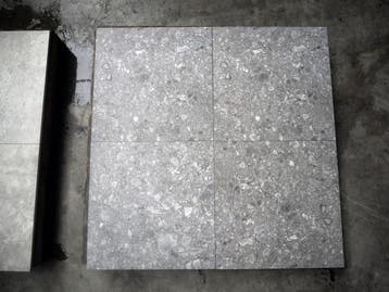 Veiling - 43,2 M2 Keramische Tegel Estate de Luxe Grey 60x60, Tuin en Terras, Tegels en Klinkers, Nieuw