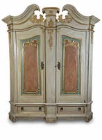 Armoire - Bois polychrome - armoire