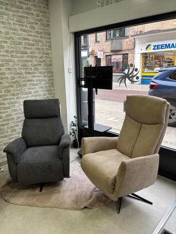 elektrische relaxzetel & sta op stoelen met gratis levering, Ophalen of Verzenden, Nieuw, Leer, Elektrische relaxzetel fauteuil relax zetel relaxfauteuil stoel