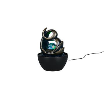 Trio LUMA tafellamp | LED | bruin | 13 x 13 cm | IP20 | 1x 0, Verzenden, Nieuw