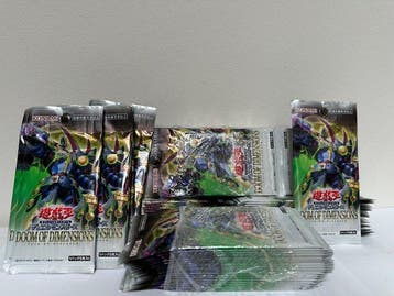 Konami - 50 Booster pack - Yu-Gi-Oh! - DOOM OF DIMENSIONS, Nieuw