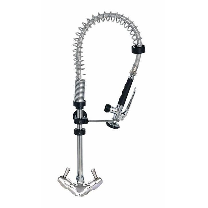Gastro-Inox monobloc voorspoeldouche met draaihendels |, Zakelijke goederen, Horeca | Keukenapparatuur, Nieuw in verpakking, Verzenden
